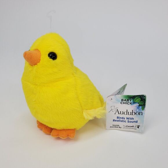 Wild Republic Audubon Birds Baby Chick Plush with Authentic Bird Sound 6" - Picture 1 of 11